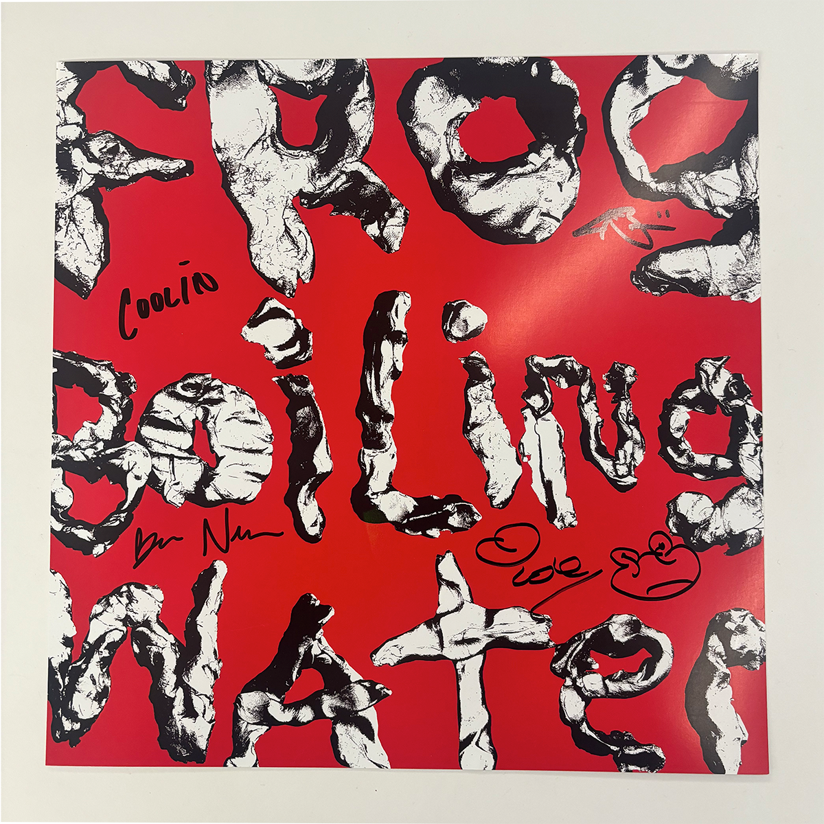 Frog In Boiling Water: Limited Opaque White Vinyl LP + Exclusive Signed Print { vinyl }