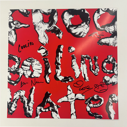 Frog In Boiling Water: Limited Opaque White Vinyl LP + Exclusive Signed Print { vinyl }