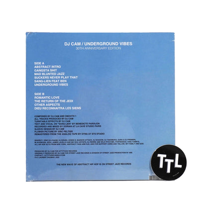 DJ Cam: Underground Vibes - 30th Anniversary Edition (180g) Vinyl LP { vinyl }