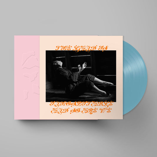The Land is Inhospitable and So Are We: Limited Robin Egg Blue Vinyl LP w/ Pink Die-Cut Slipcase & Postcard Set { vinyl }