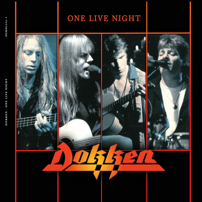 Dokken - One Live Night Orange Vinyl LP { vinyl }
