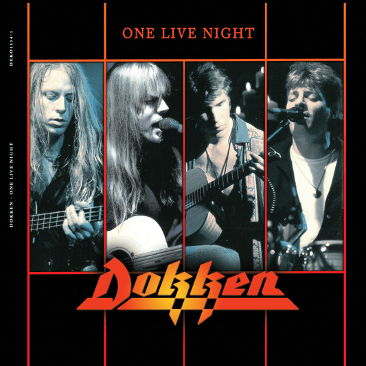 Dokken - One Live Night Orange Vinyl LP { vinyl }