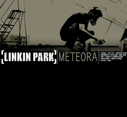 Meteora: Limited Gold & Red Splatter Vinyl LP { vinyl }