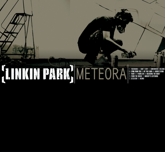 Meteora: Limited Gold & Red Splatter Vinyl LP { vinyl }