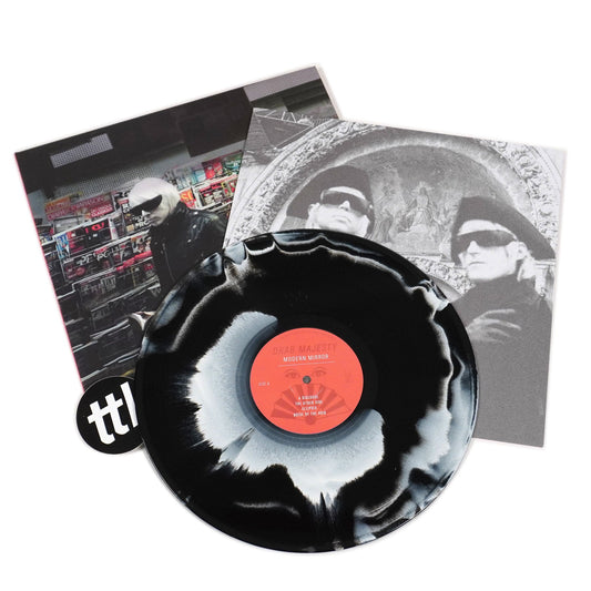 Drab Majesty: Modern Mirror (White & Black Colored Vinyl) Vinyl LP { vinyl }