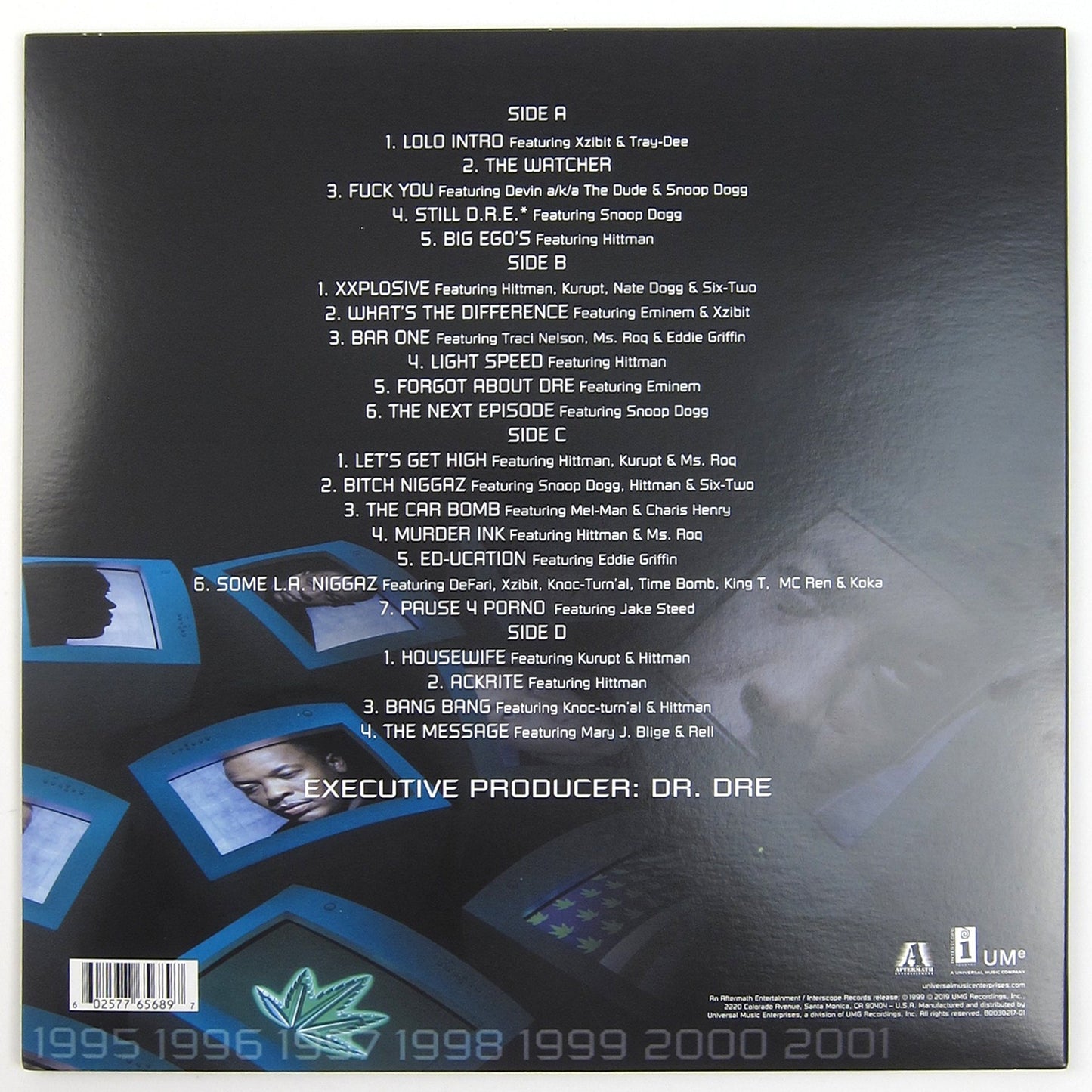 Dr. Dre: 2001 Vinyl 2LP { vinyl }