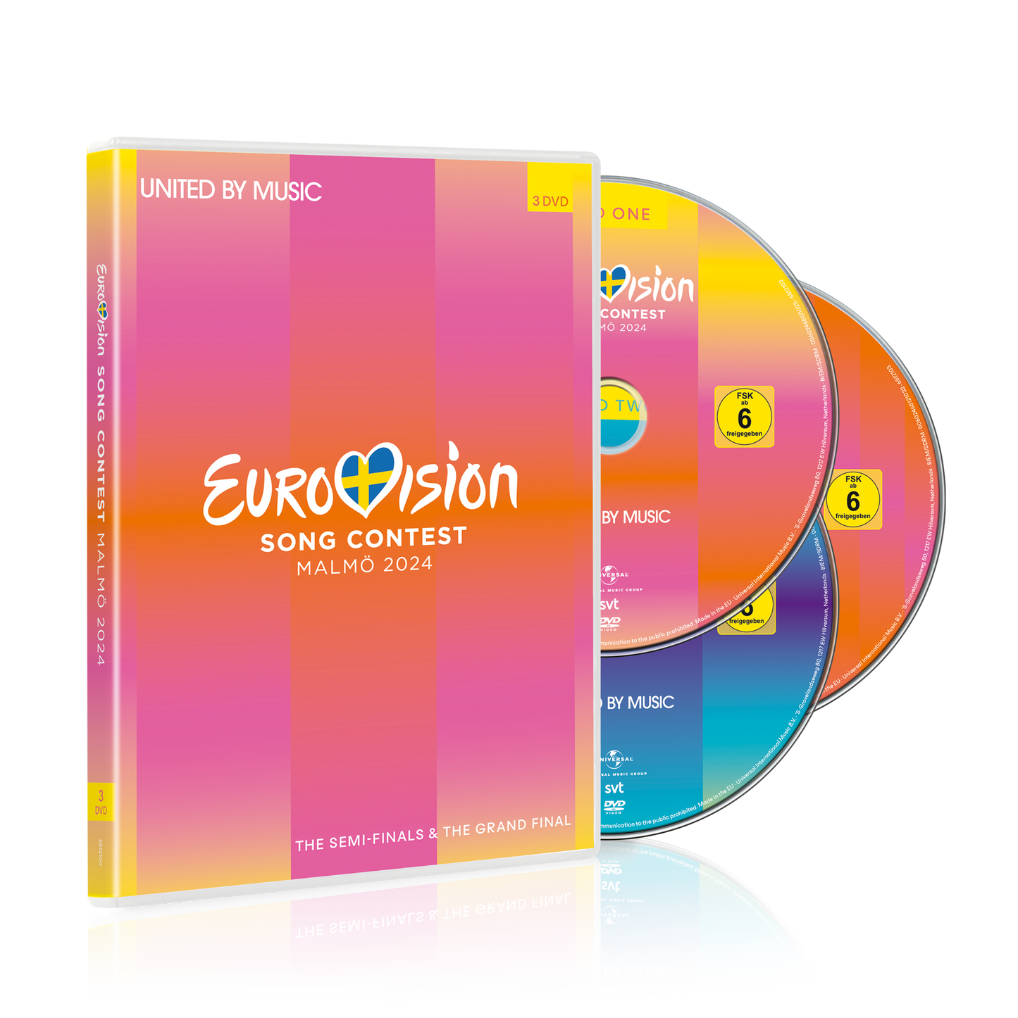 Eurovision Song Contest - Malmö 2024: DVD { vinyl }