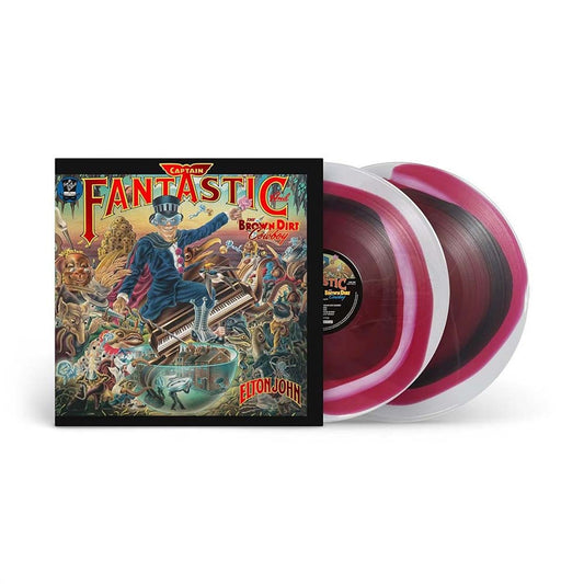 Elton John - Captain Fantastic and the Brown Dirt Cowboy 50th Anniversary Edition Multicolor Vinyl LP { vinyl }