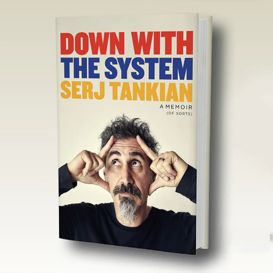 Down With The System: Signed Hardback Book { vinyl }