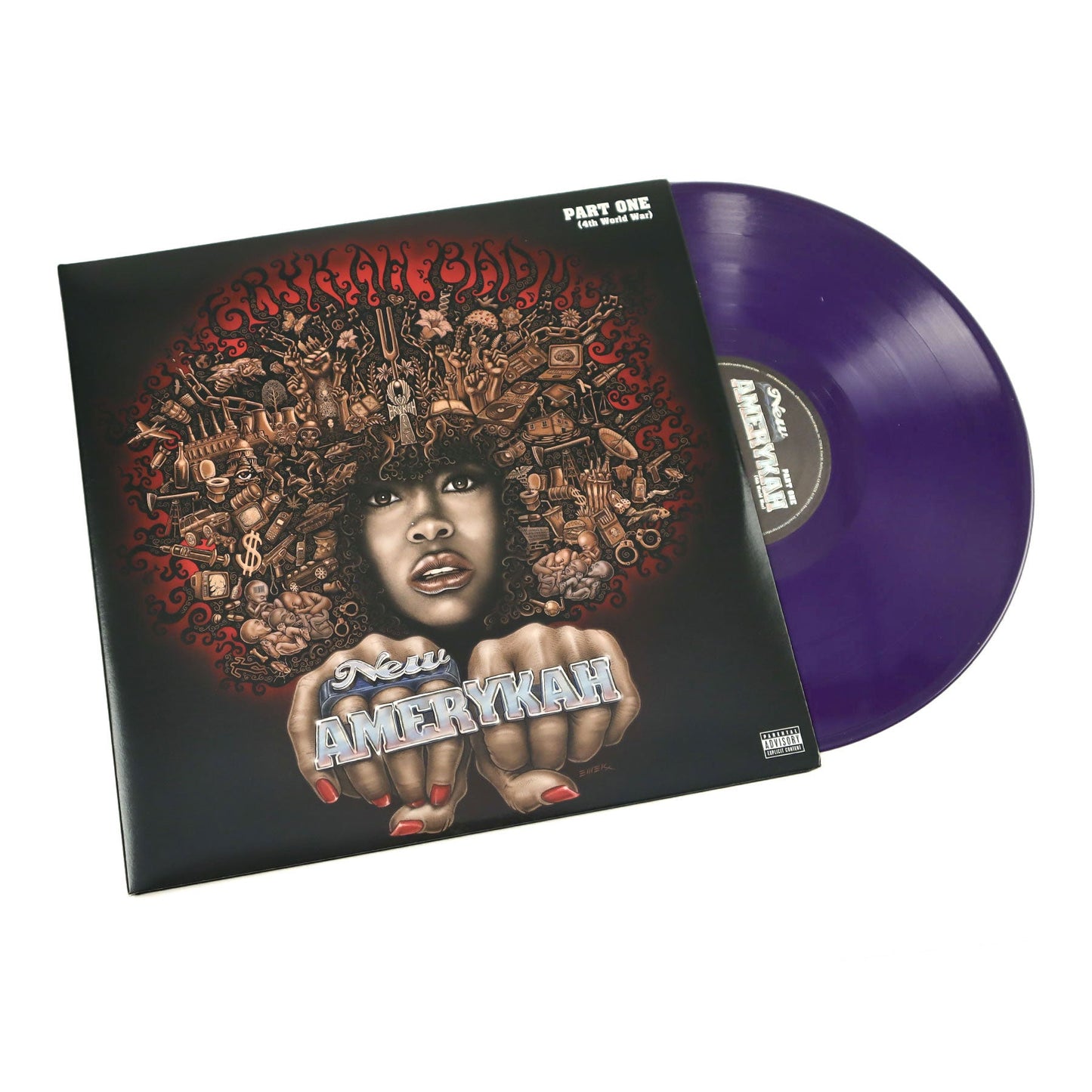 Erykah Badu: New Amerykah, Part One - 4th World War (Colored Vinyl) Vinyl 2LP { vinyl }