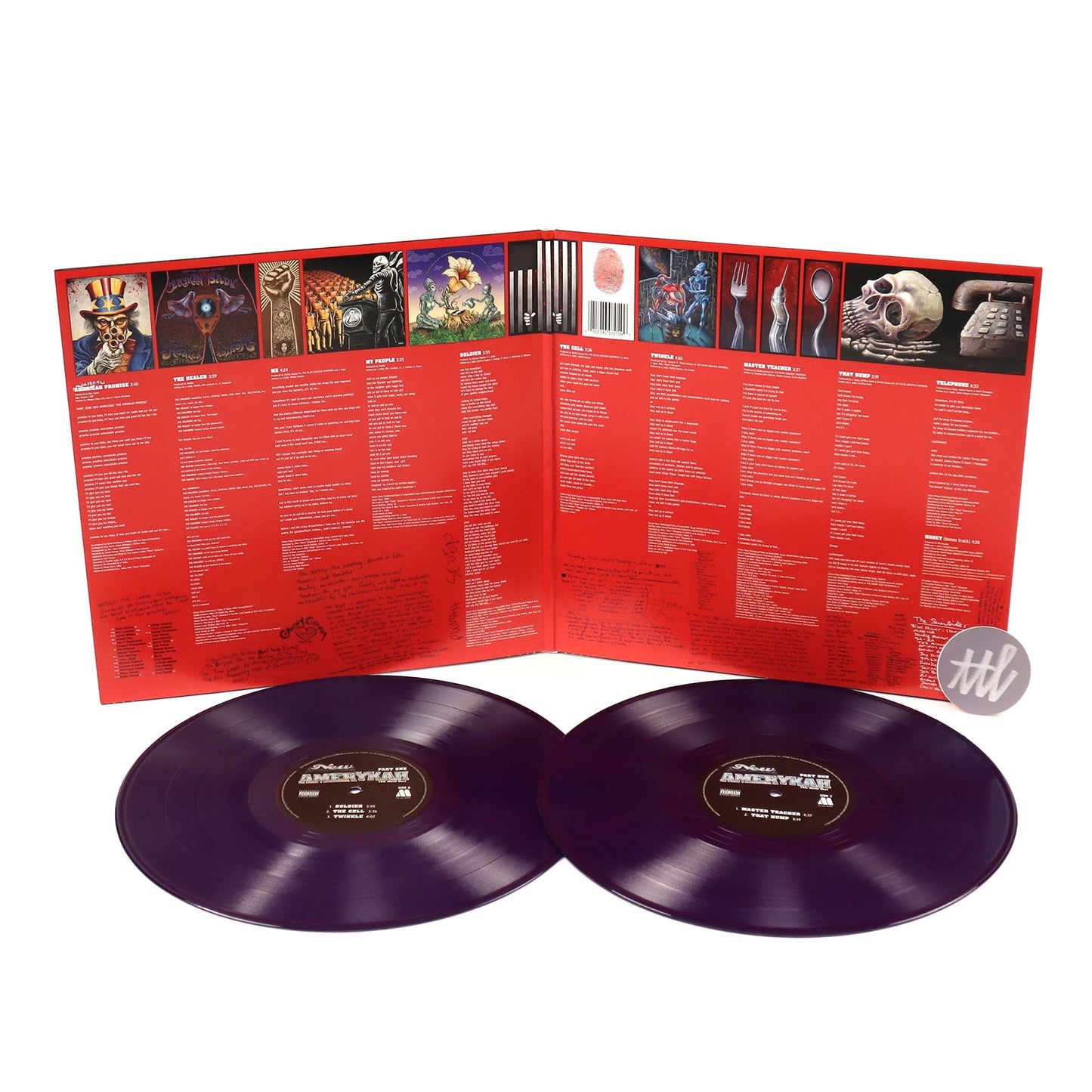 Erykah Badu: New Amerykah, Part One - 4th World War (Colored Vinyl) Vinyl 2LP { vinyl }