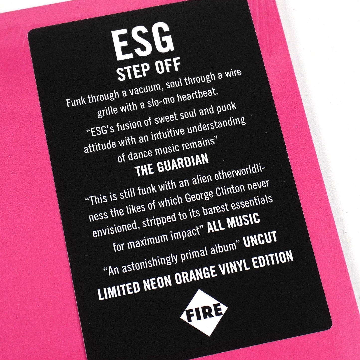ESG: Step Off (Indie Exclusive Colored Vinyl) Vinyl LP { vinyl }