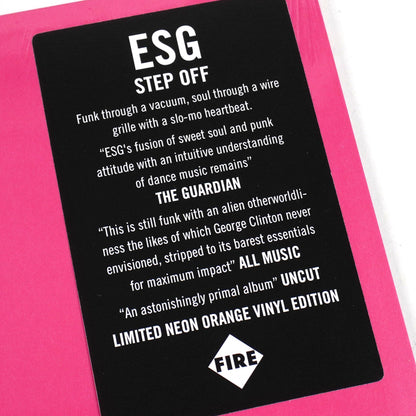 ESG: Step Off (Indie Exclusive Colored Vinyl) Vinyl LP { vinyl }