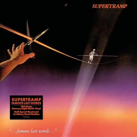 SUPERTRAMP - ...FAMOUS LAST WORDS... Vinyl LP { vinyl }
