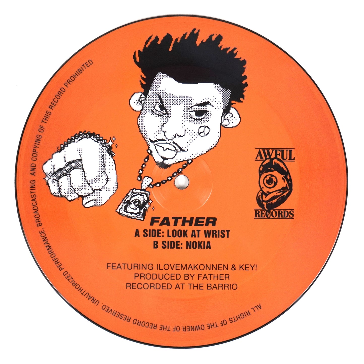 Father: Look At Wrist / Nokia (Pic Disc) Vinyl 7" { vinyl }