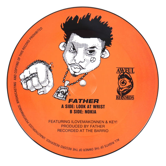 Father: Look At Wrist / Nokia (Pic Disc) Vinyl 7" { vinyl }