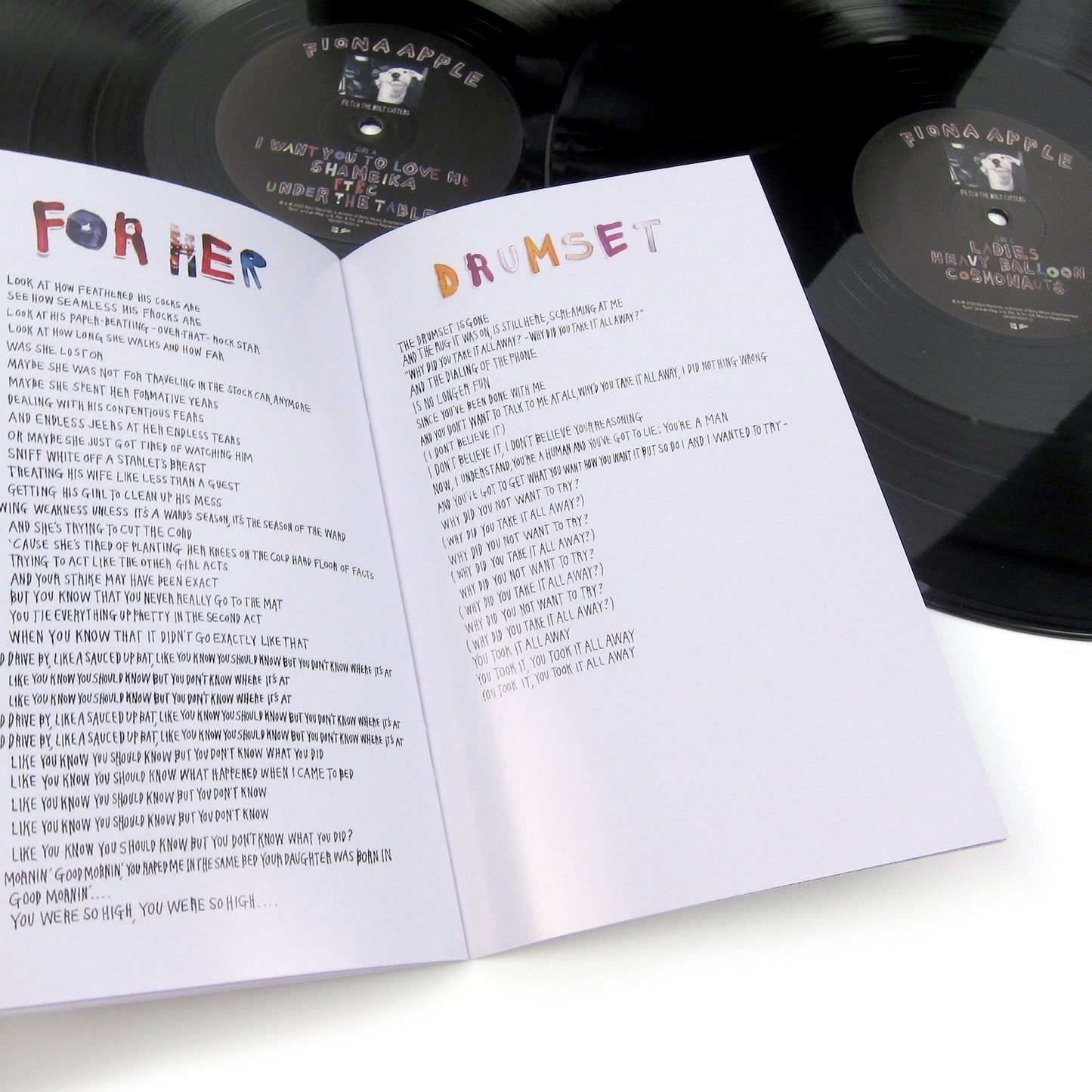 Fiona Apple: Fetch The Bolt Cutters (180g) Vinyl 2LP { vinyl }