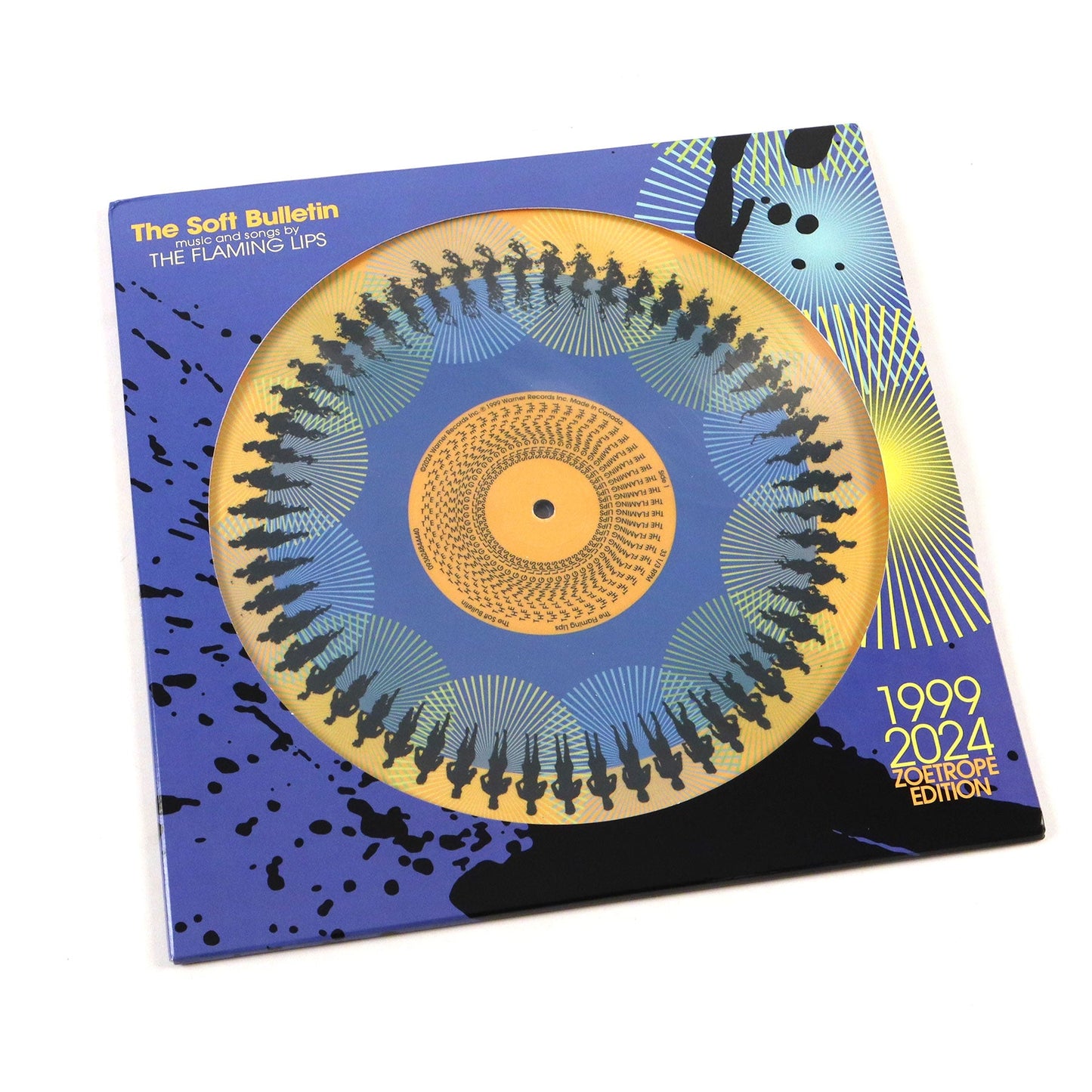 The Flaming Lips: The Soft Bulletin (Indie Exclusive Zoetropic Pic Disc) Vinyl 2LP { vinyl }