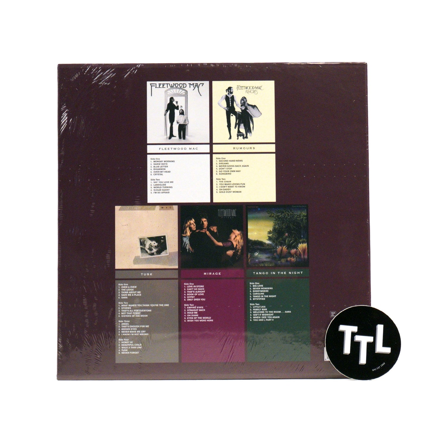 Fleetwood Mac: Fleetwood Mac 1975 to 1987 (Colored Vinyl) Vinyl 6LP Boxset { vinyl }