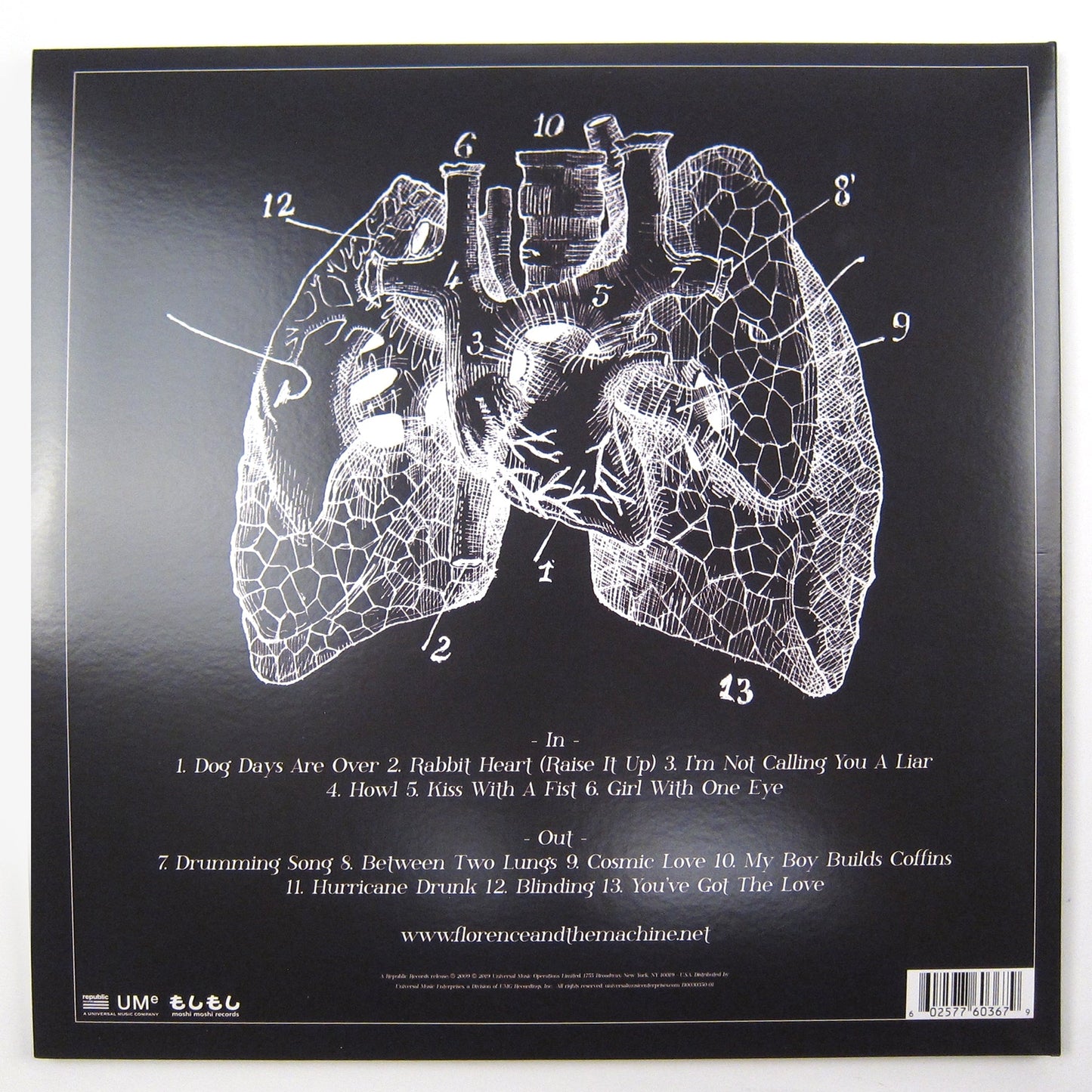Florence And The Machine: Lungs 10th Anniversary Edition (Colored Vinyl) Vinyl LP { vinyl }