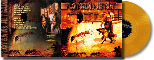 FLOTSAM & JETSAM - UNNATURAL SELECTION Gold Vinyl LP { vinyl }