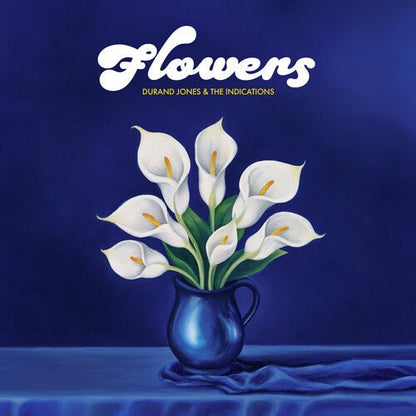 JONES,DURAND & THE INDICATIONS - FLOWERS - BLUE Vinyl LP { vinyl }