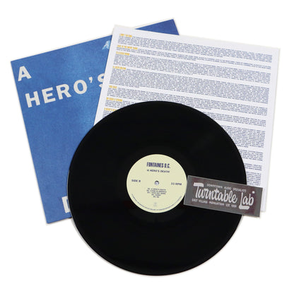 Fontaines D.C.: A Hero's Death Vinyl LP { vinyl }