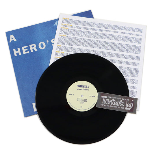 Fontaines D.C.: A Hero's Death Vinyl LP { vinyl }