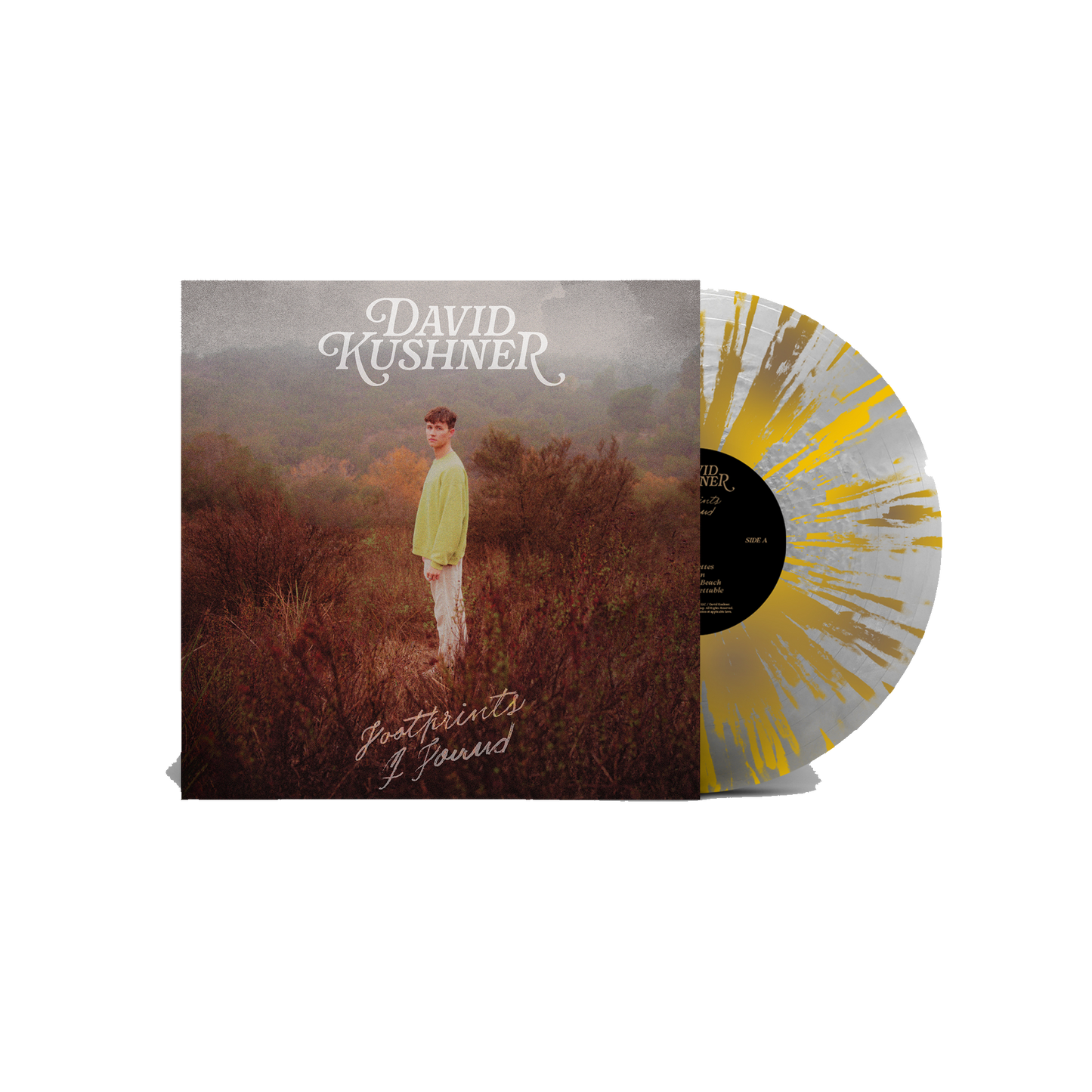 Footprints I Found: Clear and Gold Splatter Vinyl LP { vinyl }
