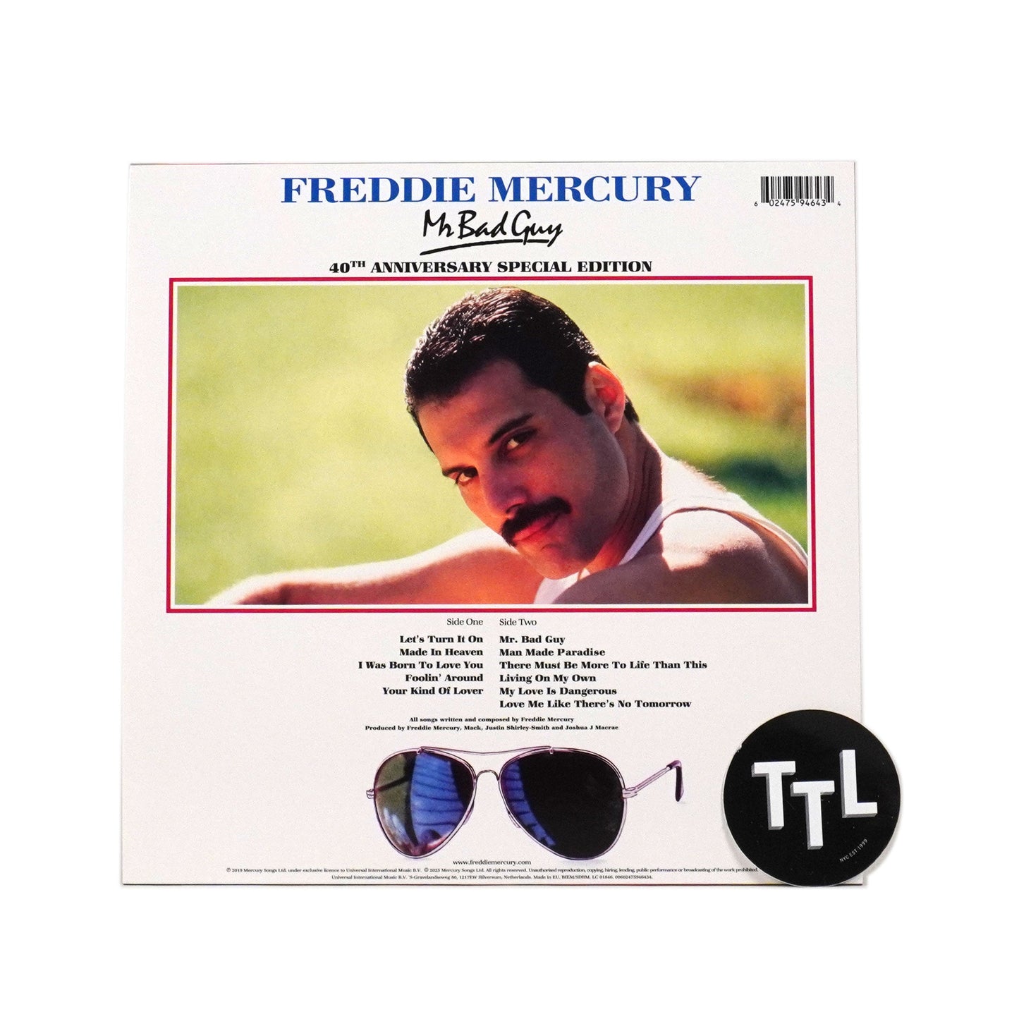 Freddie Mercury: Mr. Bad Guy (Import, Colored Vinyl) Vinyl LP { vinyl }