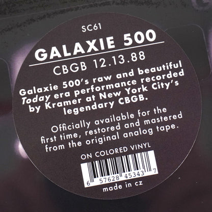 Galaxie 500: CBGB 12.13.88 (Colored Vinyl) Vinyl LP { vinyl }