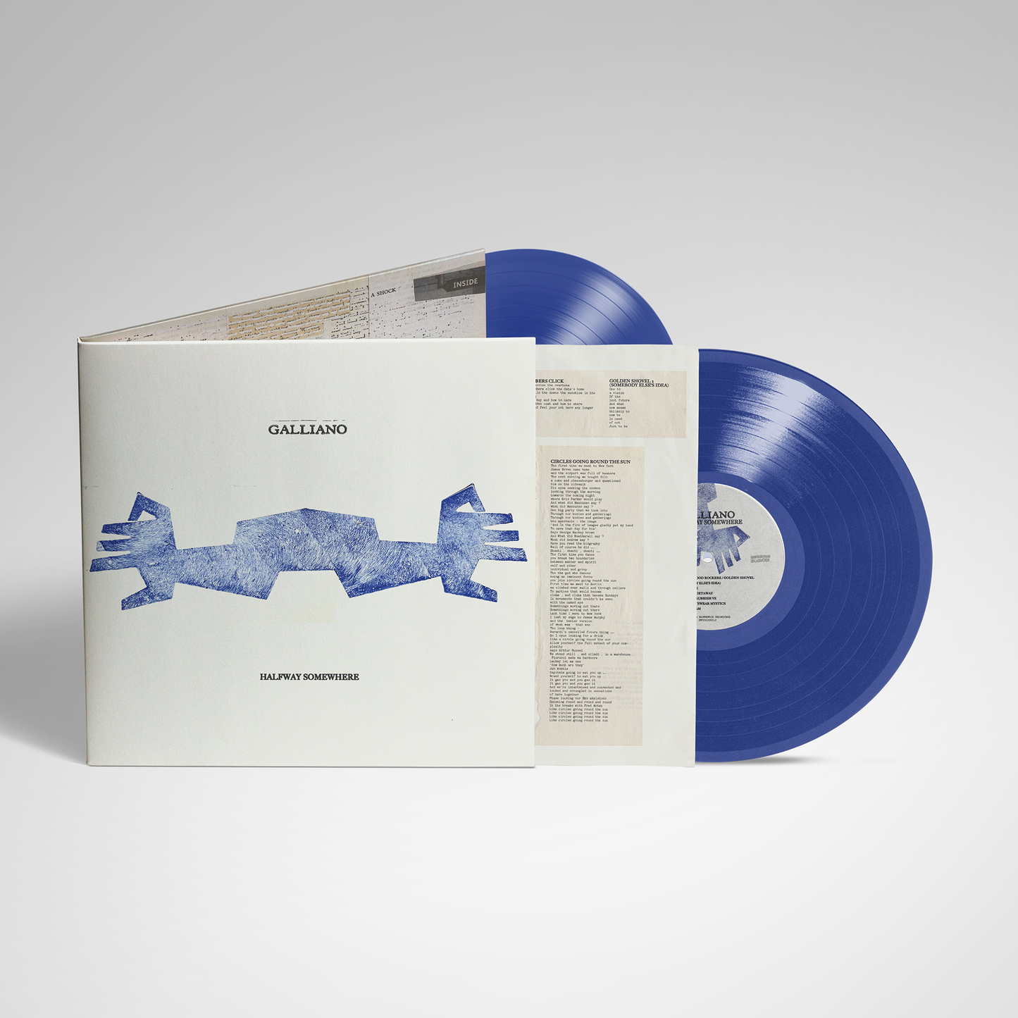 Halfway Somewhere: Limited Blue Vinyl 2LP { vinyl }