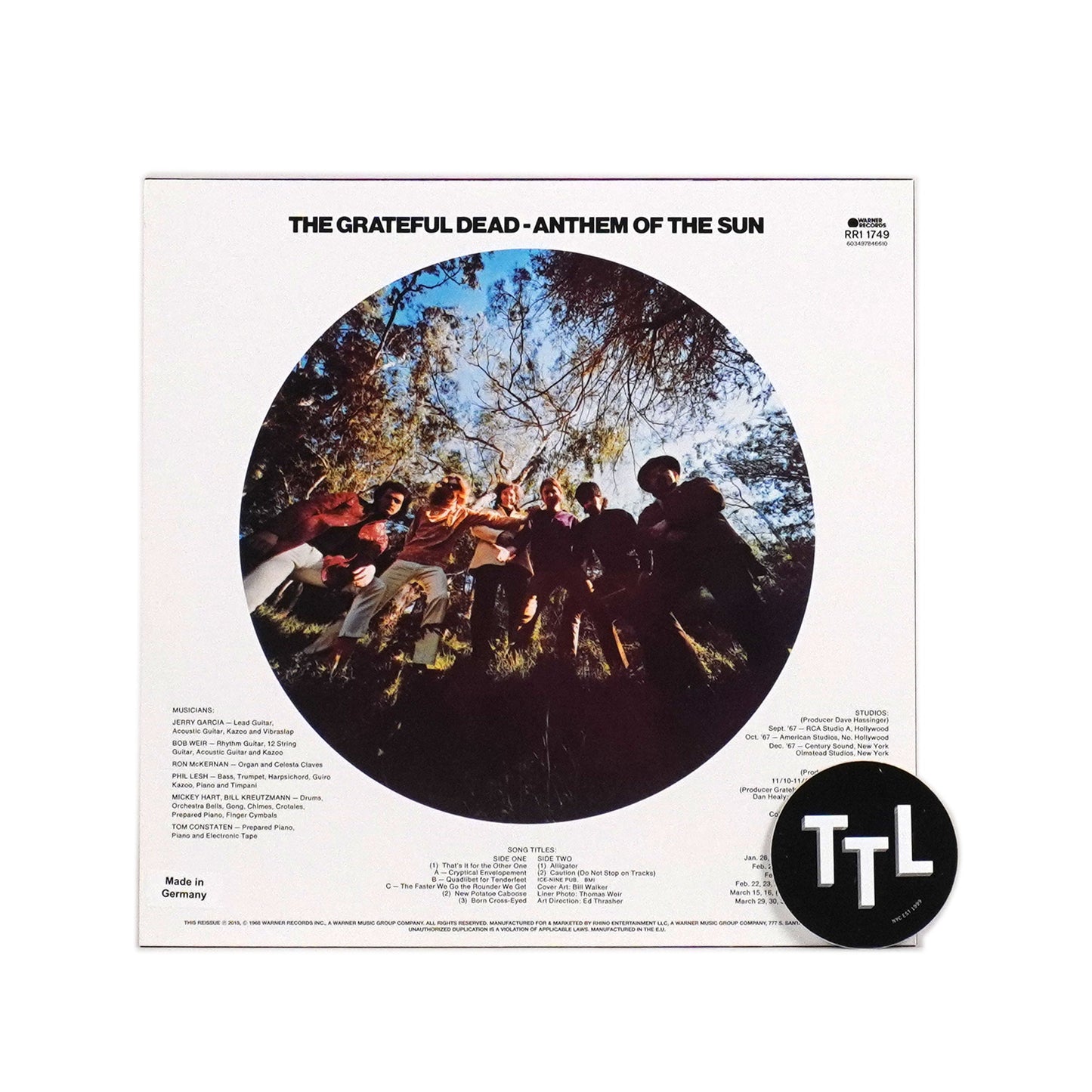 Grateful Dead: Anthem Of The Sun Vinyl LP { vinyl }
