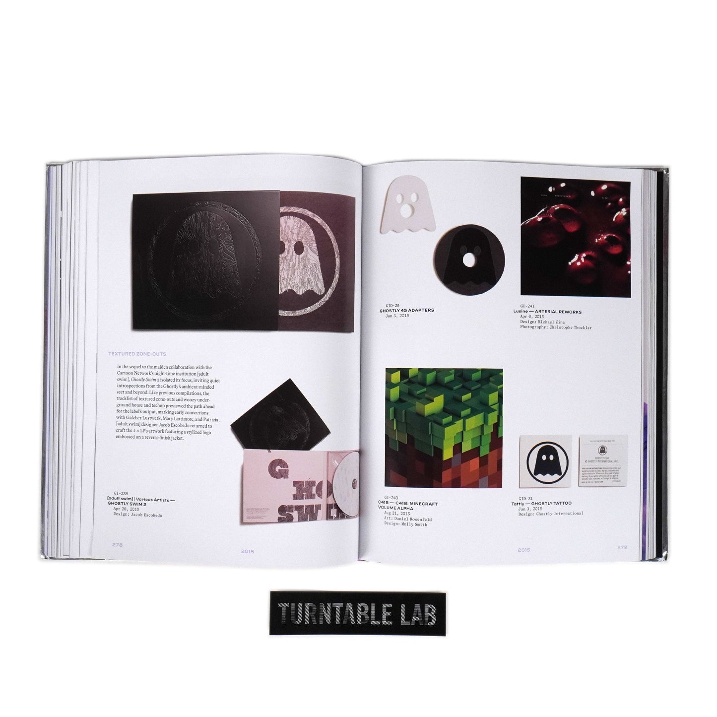 Ghostly International: We'll Never Stop Living This Way - A Ghostly International Catalogue Hardcover Book { vinyl }