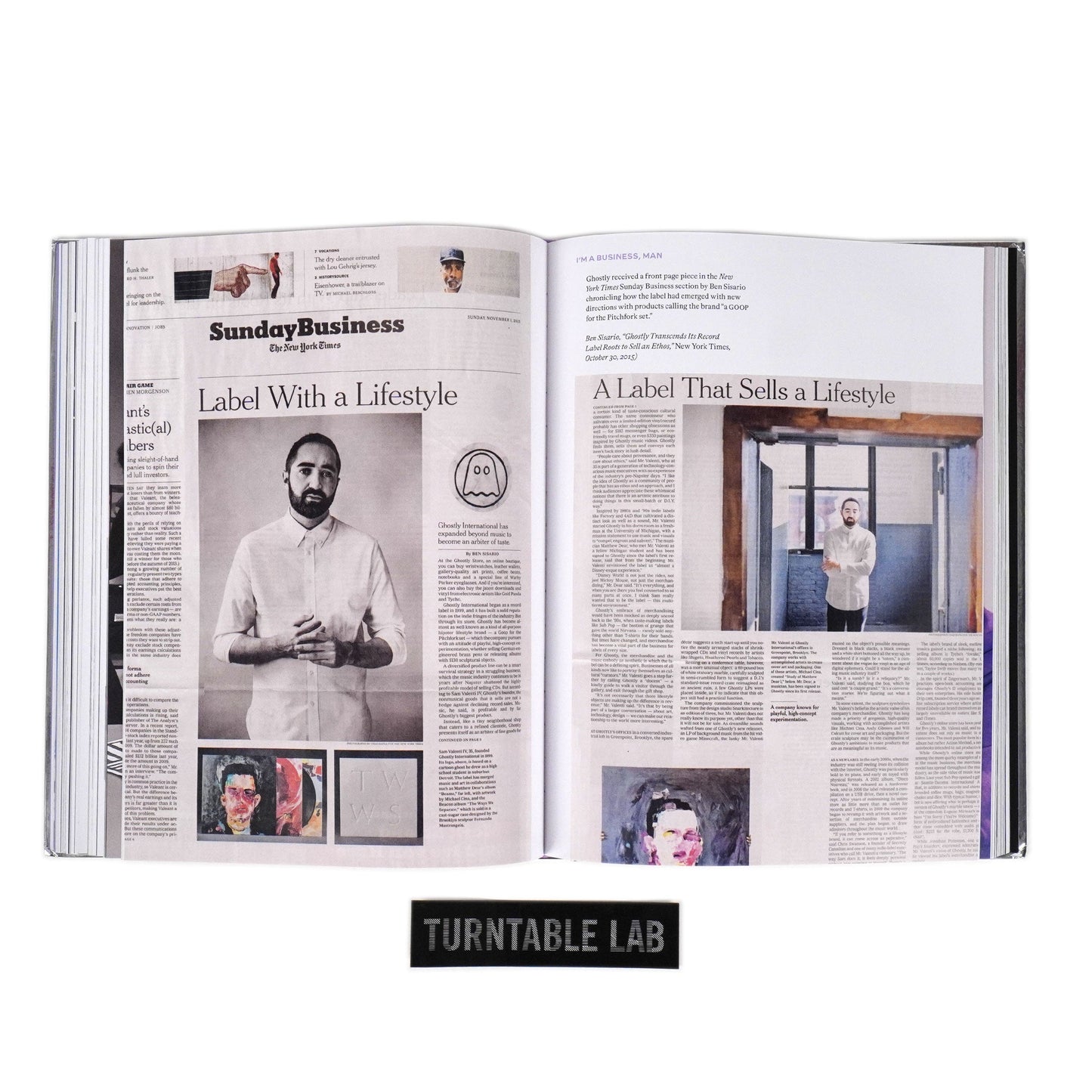 Ghostly International: We'll Never Stop Living This Way - A Ghostly International Catalogue Hardcover Book { vinyl }
