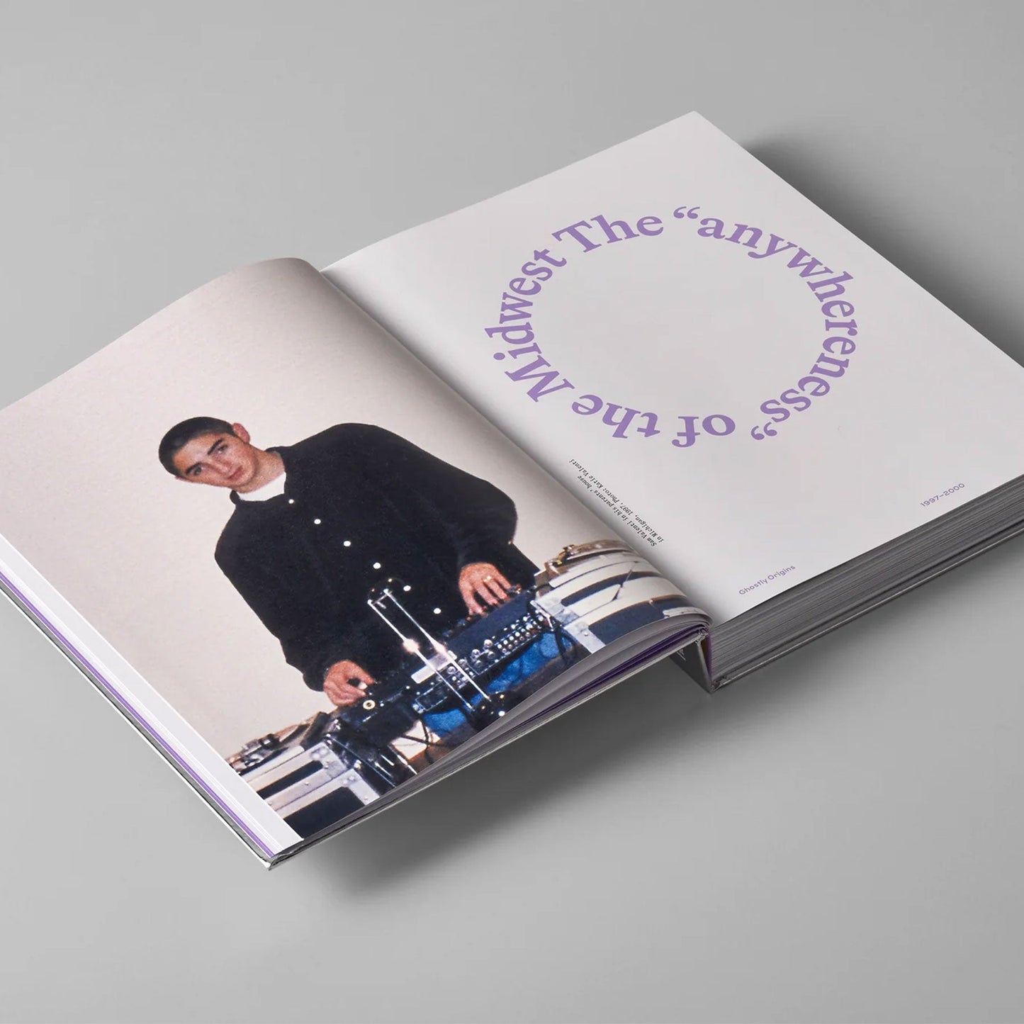 Ghostly International: We'll Never Stop Living This Way - A Ghostly International Catalogue Hardcover Book { vinyl }