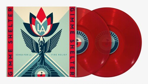 GIMME SHELTER: SONGS FOR LA FIRE RELIEF / VARIOUS Vinyl LP { vinyl }