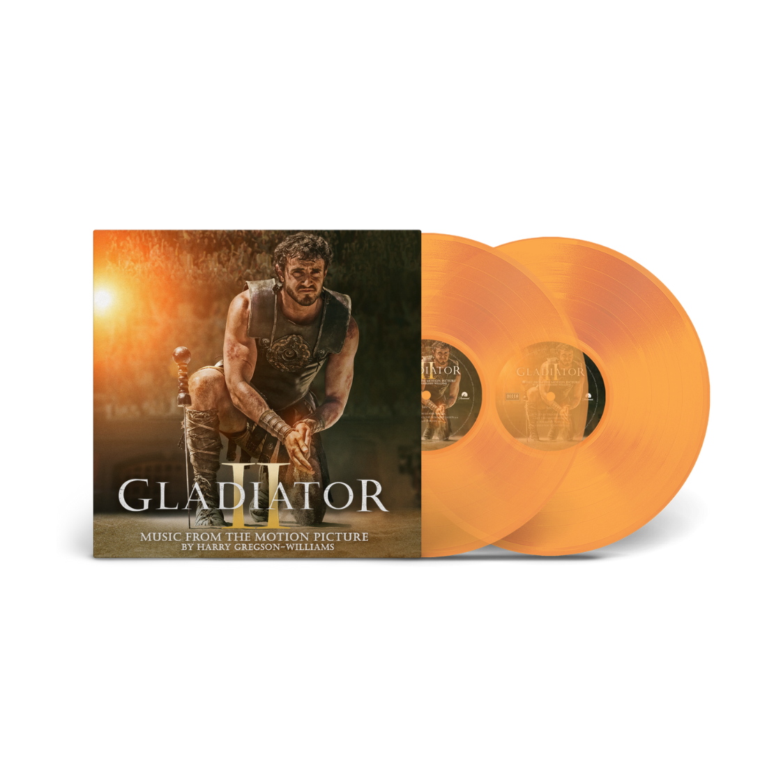 Gladiator II (Original Soundtrack): Translucent Orange Vinyl 2LP { vinyl }