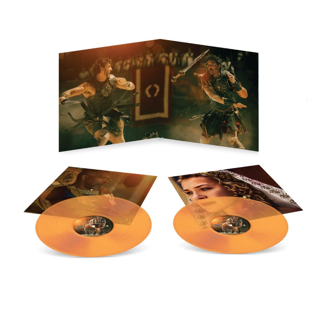 Gladiator II (Original Soundtrack): Translucent Orange Vinyl 2LP { vinyl }