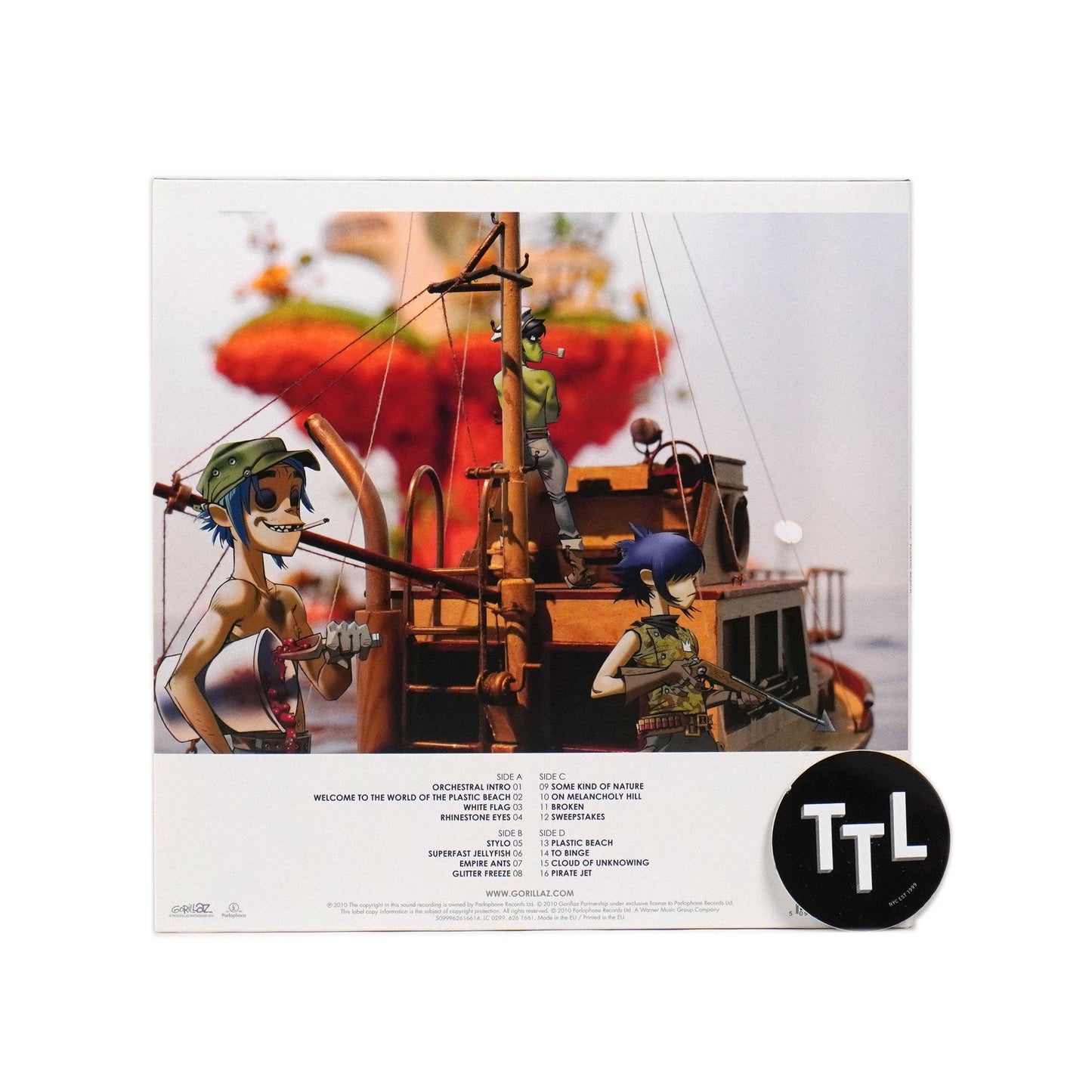 Gorillaz: Plastic Beach (180g, Import) Vinyl 2LP { vinyl }
