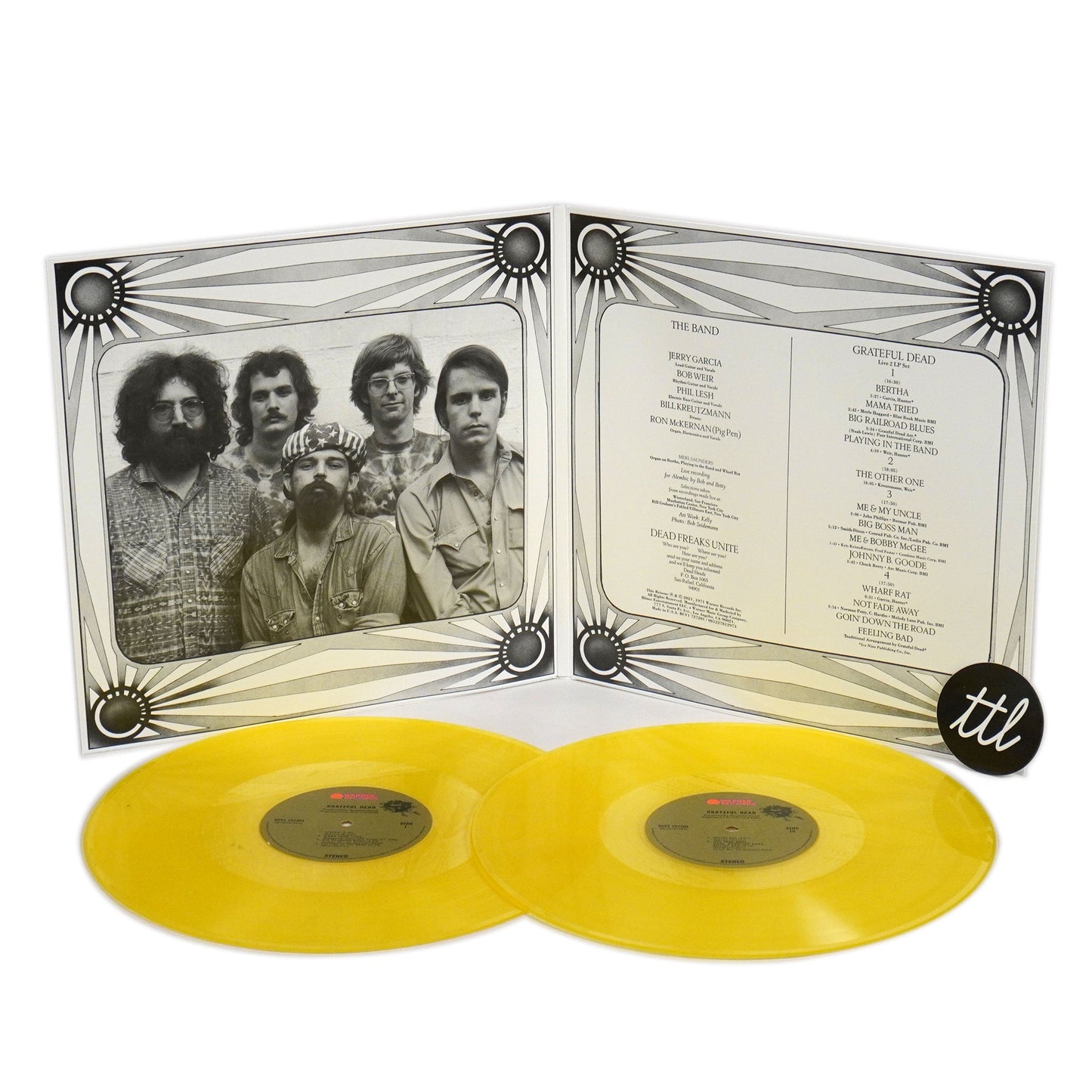 Grateful Dead: Skull & Roses Live (Colored Vinyl) Vinyl 2LP { vinyl }