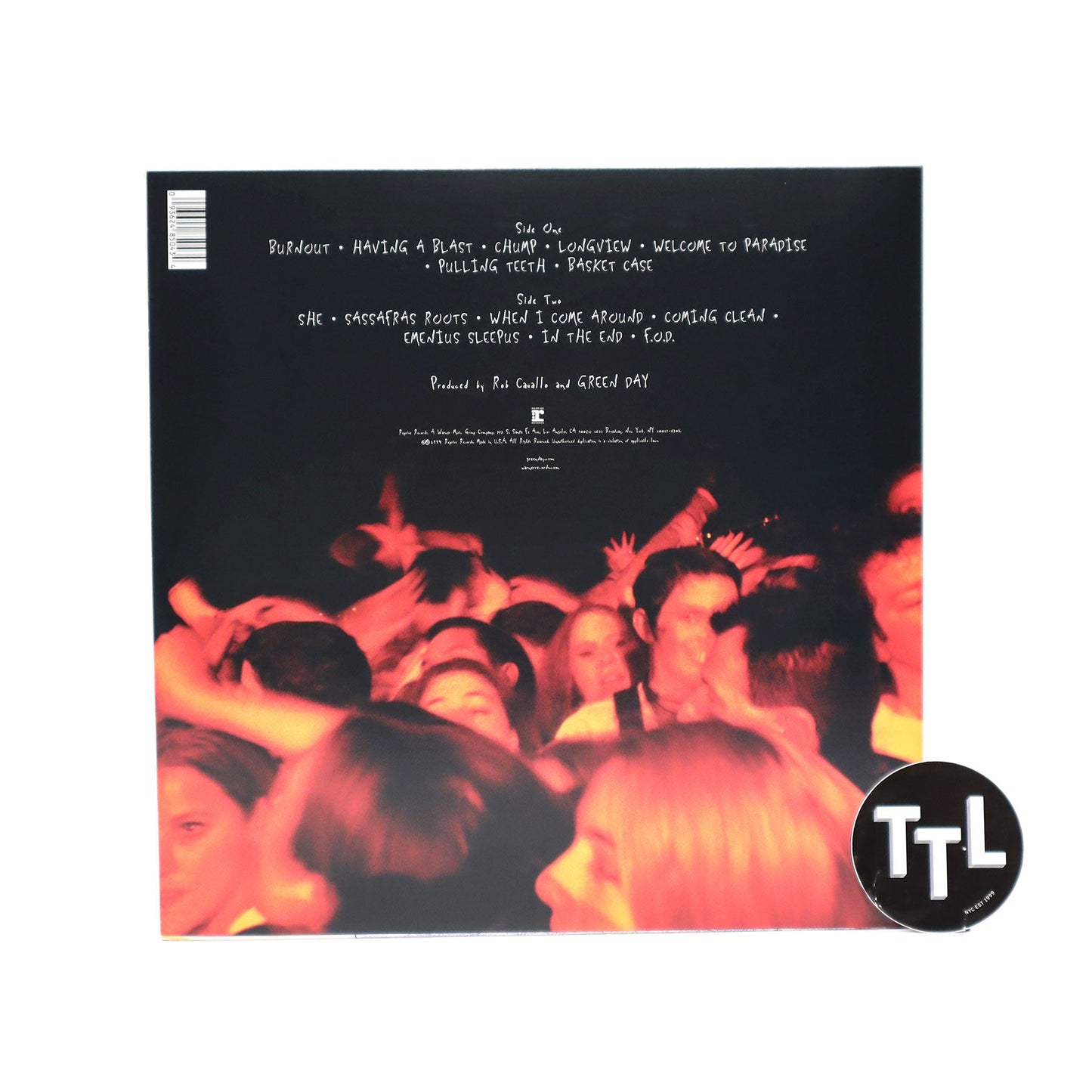 Green Day: Dookie (Baby Blue Colored Vinyl) Vinyl LP { vinyl }