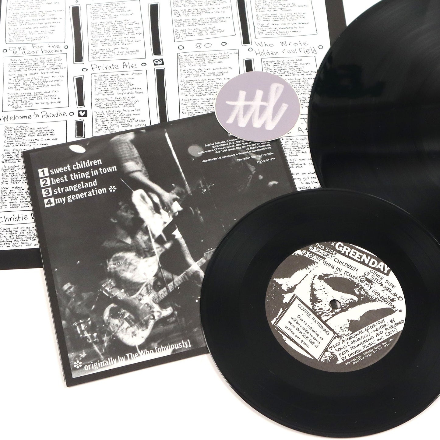 Green Day: Kerplunk! Vinyl LP+7" { vinyl }