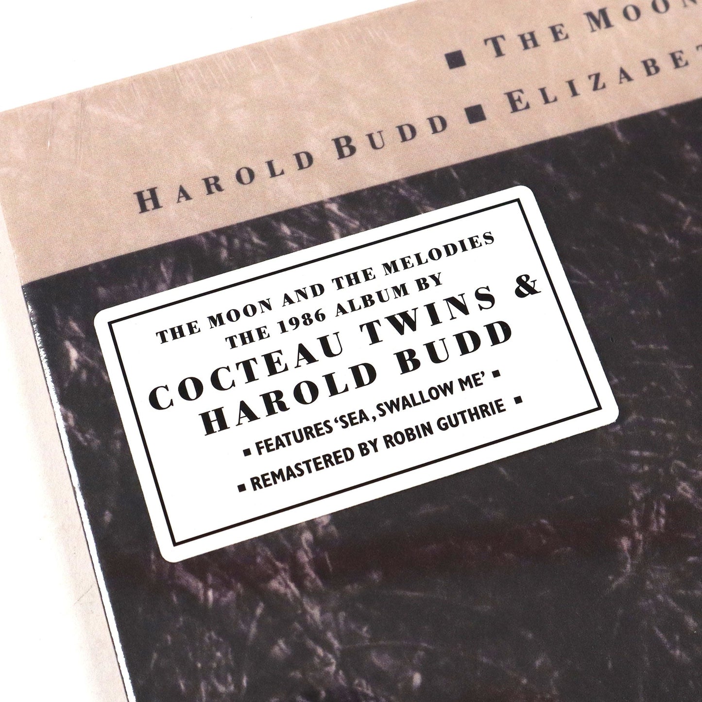 Cocteau Twins & Harold Budd: The Moon And The Melodies Vinyl LP { vinyl }