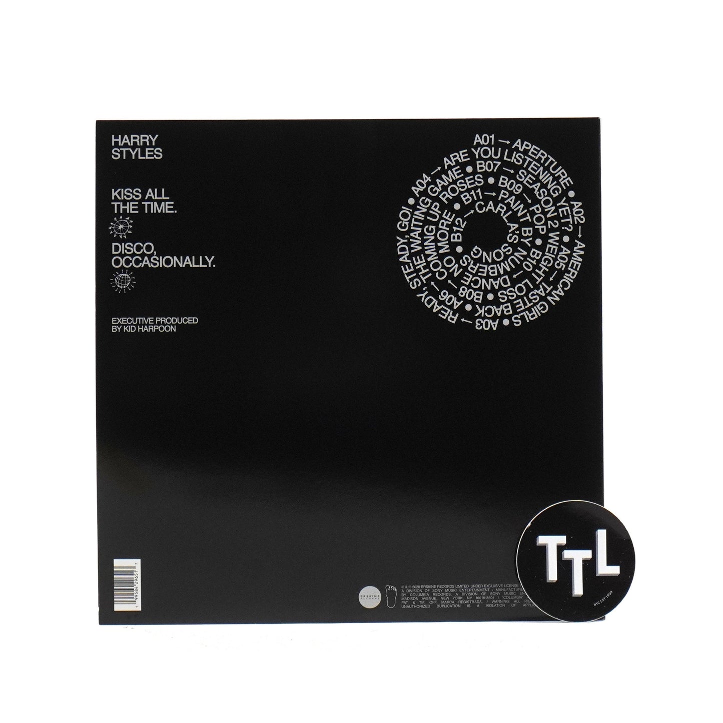 Harry Styles: Kiss All The Time. Disco, Occasionally. (180g, Indie Exclusive) Vinyl LP { vinyl }