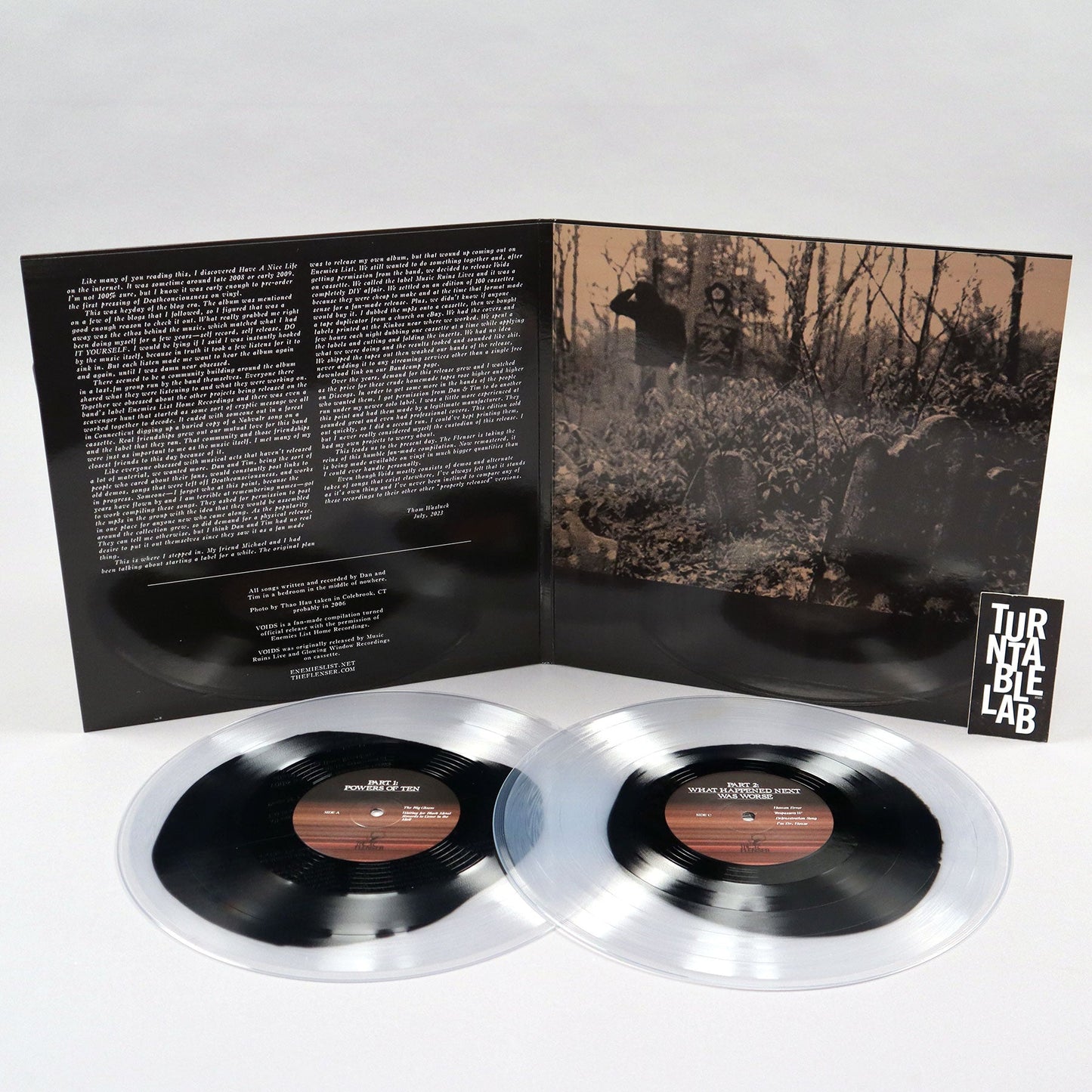 Have A Nice Life: Voids (Colored Vinyl) Vinyl 2LP - Turntable Lab Exclusive { vinyl }