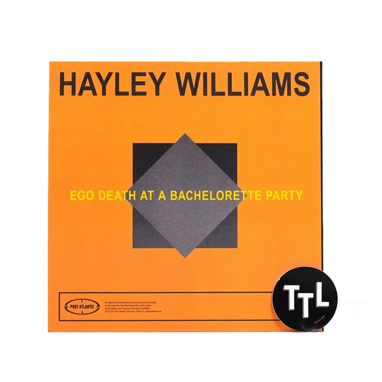 Hayley Williams: Ego Death At A Bachelorette Party (Colored Vinyl) Vinyl 2LP { vinyl }