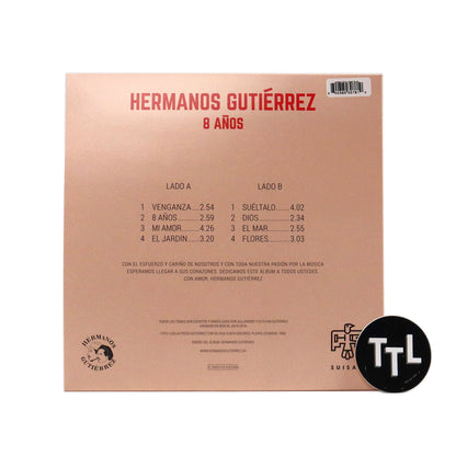 Hermanos Gutierrez: 8 Anos (Colored Vinyl) Vinyl LP { vinyl }