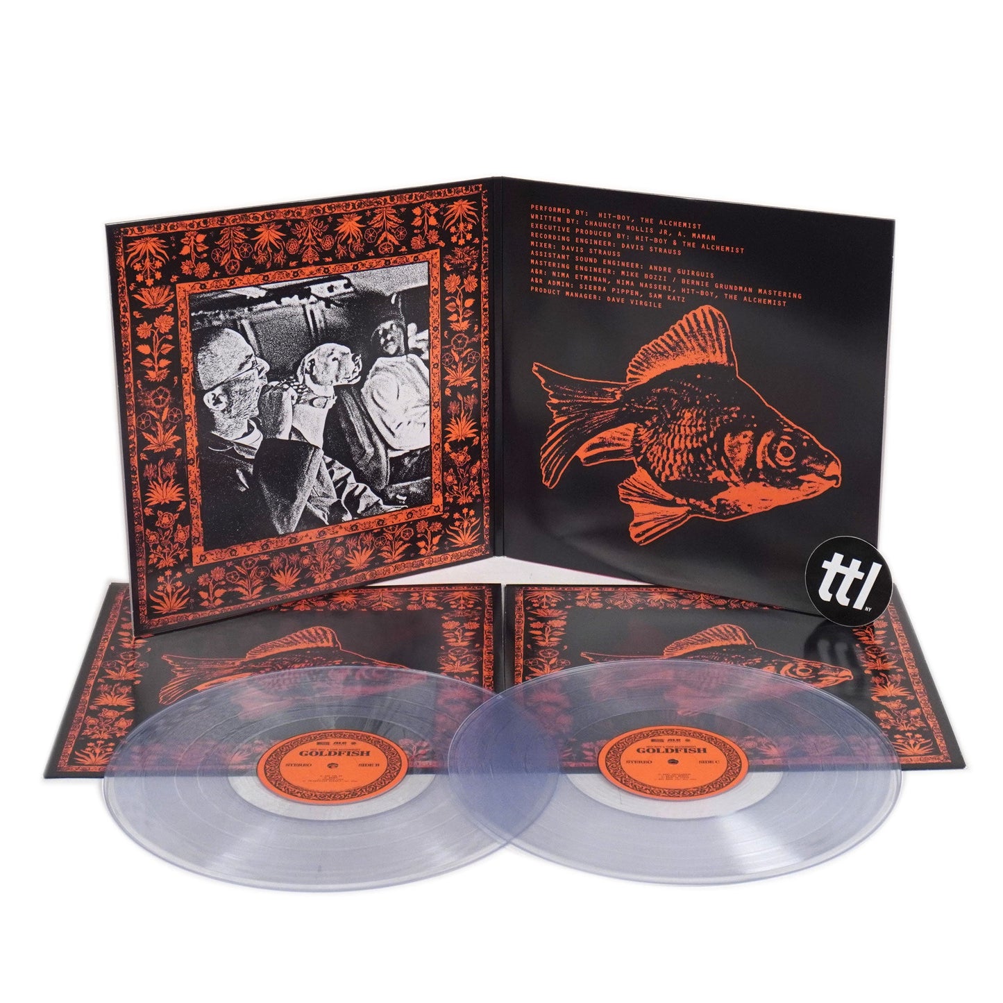 Hit-Boy & The Alchemist: Goldfish (Colored Vinyl) Vinyl 2LP { vinyl }