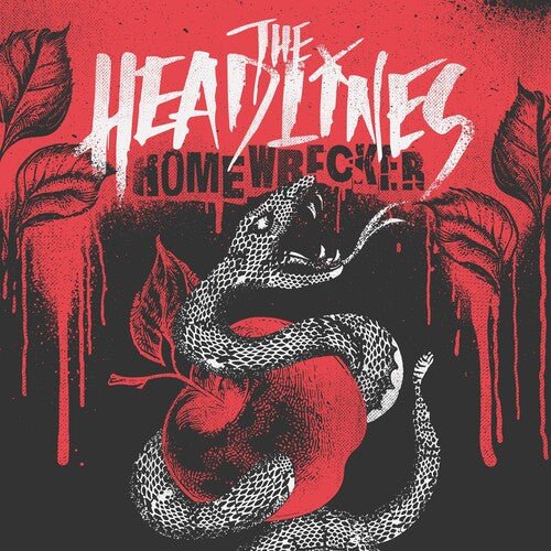 HEADLINES - HOMEWRECKER - BLACK/WHITE MARBLE SWIRL Vinyl LP { vinyl }